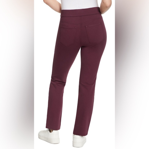 NWT Nine West Mid Rise Heidi Pull On Pant Casual Work Wear Office Straight Leg - Picture 3 of 14